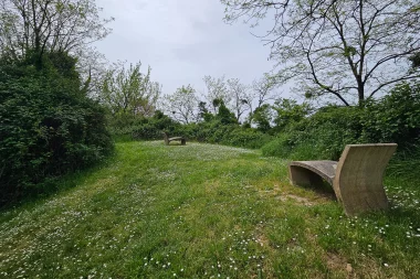 parc hermitage lormont banc.